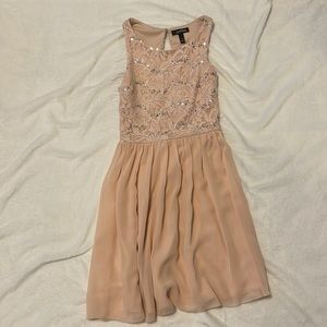 Light pink dress, perfect condition, worn once